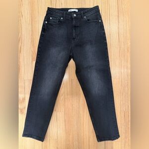 Zara Black Wash Jeans (W-8)